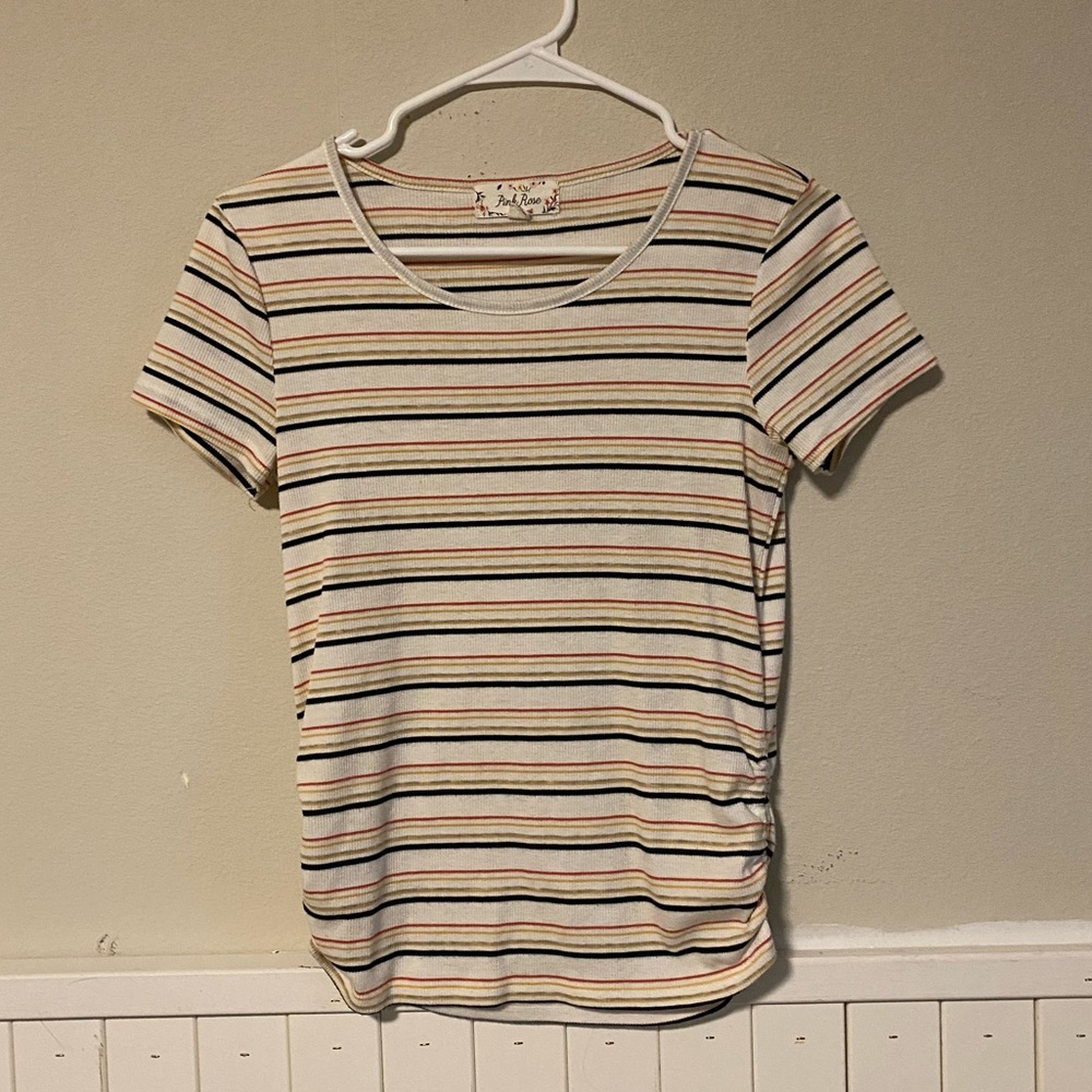 striped t-shirt